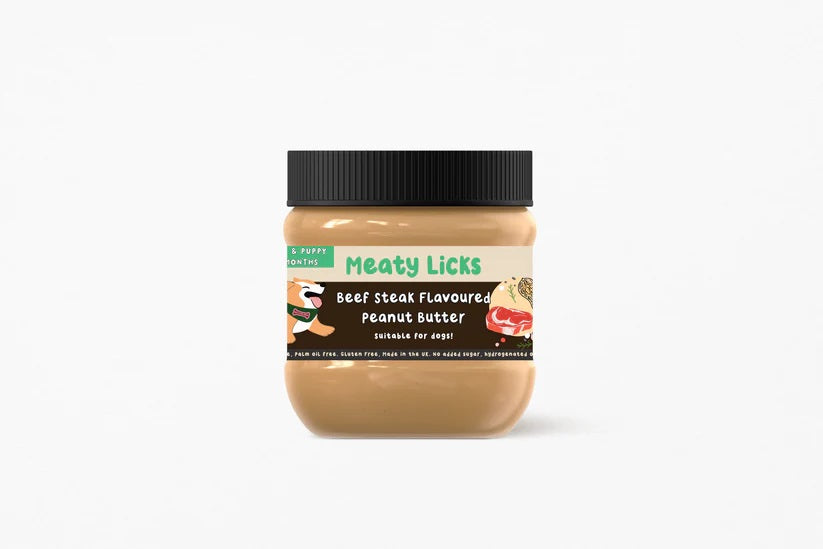 Meaty Licks Peanut Butter for dogs 350g
