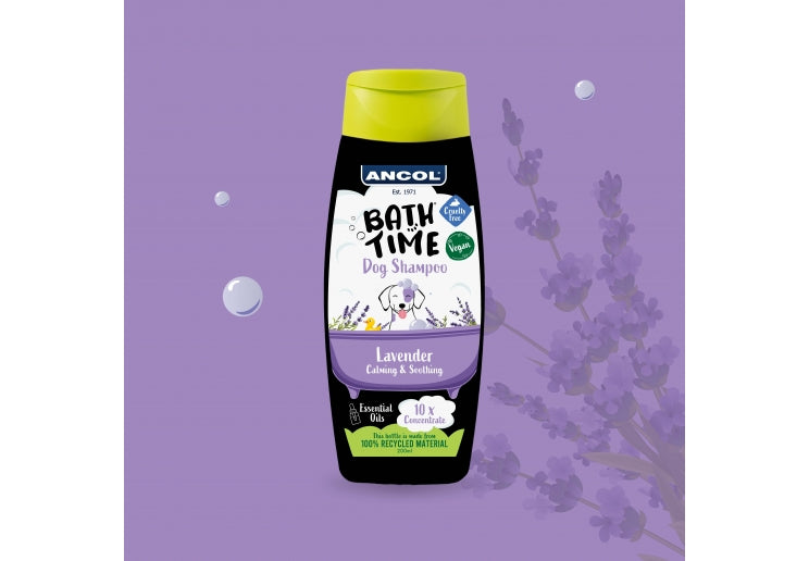 DOg shampoo with essential oils
