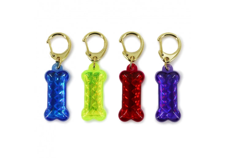 Reflective dog ID tag