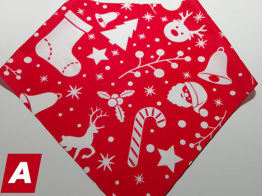 Christmas Dog Bandanas
