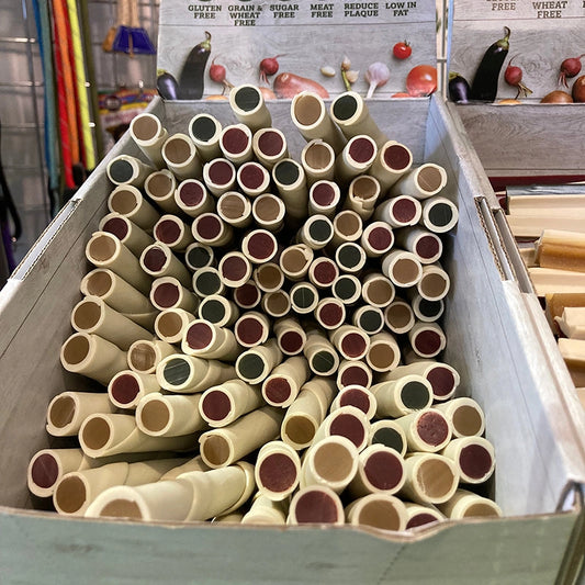 Vegan filled twist sticks