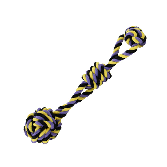 Tricolour Jumbo rope tugger