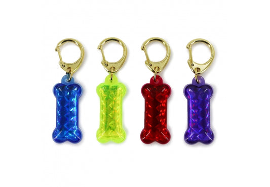 Reflective dog ID tag