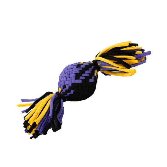 Squeaky Tshirt rope toy small